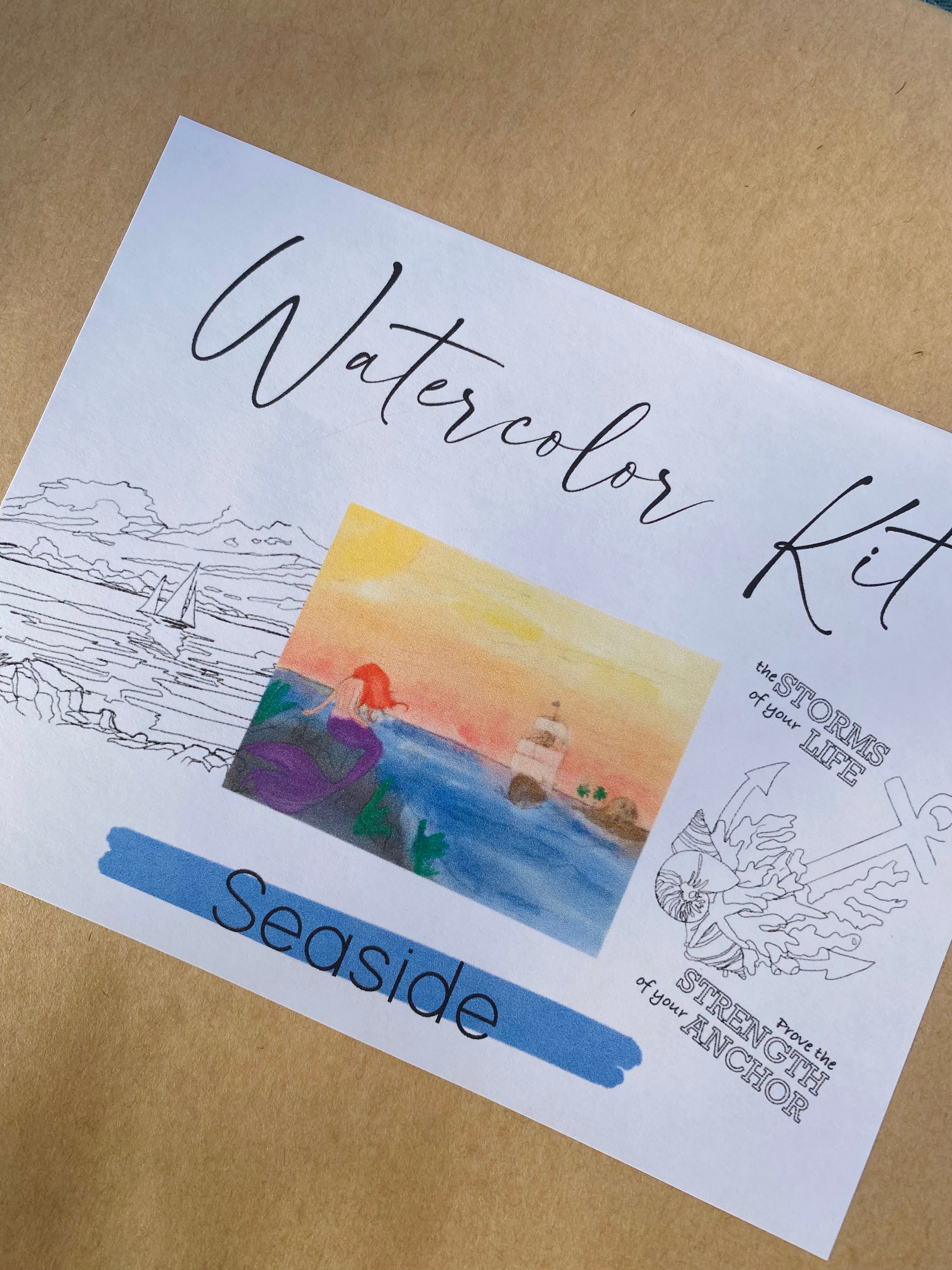 Seaside Watercolor Kit